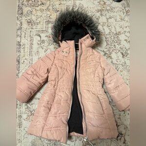 Calvin Klein Jeans Light Pink Puffer Jacket size 3T